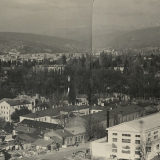Цветной бульвар - 1. Панорама застройки территории бывшего аэродрома (северная часть). Сочи, 1963 г. МКУ «Архив г. Сочи». Фотоальбом А-59. Фото 2.1.