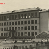 Цветной бульвар - 17. Школа на 920 мест на Цветном бульваре. Сочи, 1963 г. МКУ «Архив г. Сочи». Фотоальбом А-59. Фото 28.